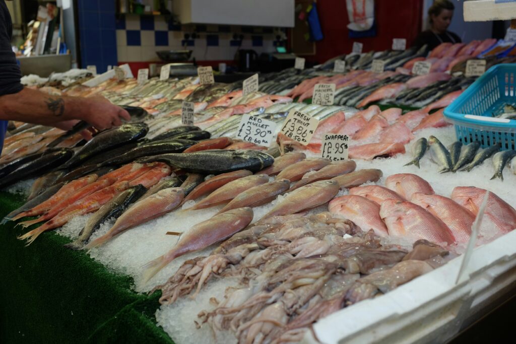 london fish markat